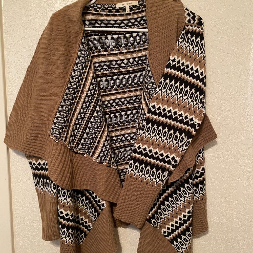 Soft thick cardigan